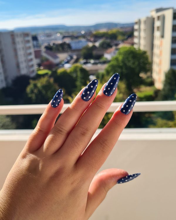 Polka Dots Bleu