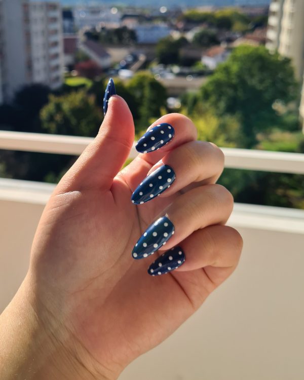 Polka Dots Bleu